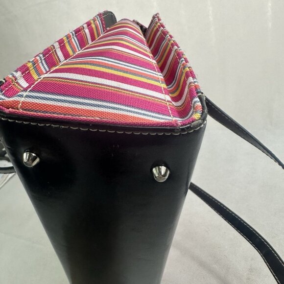 Kate Spade Vintage Y2K Striped Small Purse Read - Picture 13 of 13